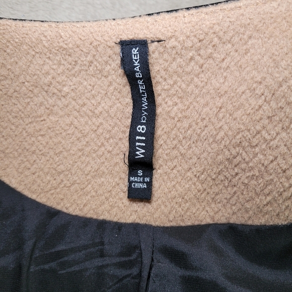 W118 by Walter Baker Erica Wool Blend Coat size small​ - Picture 14 of 16